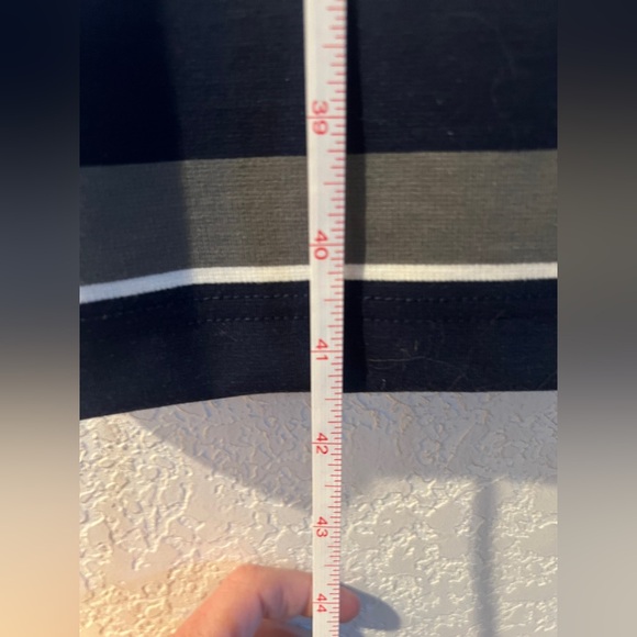 Bananna Republic Striped Navy and Grey Dress - Picture 7 of 7